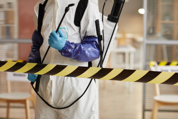 Professional Blood Cleanup technician working in Lebanon, IL